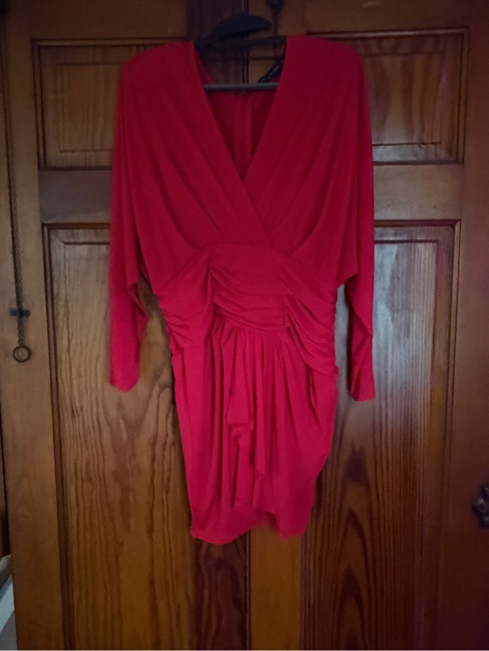 Fashion to Figure Red Cocktail Dress